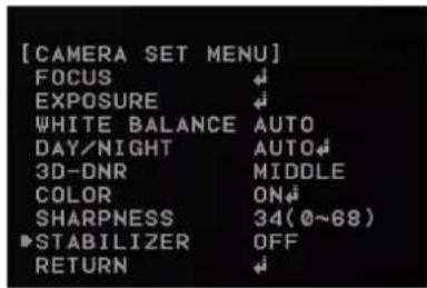 LG LVW900P - Stabilizer setting (Option) - 1