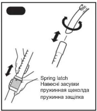 Пружинна защіпка