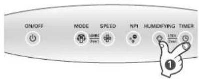 LG PH-U459WN - Lock Function This is the function so that the button of the product will not be acted in unintended condition. - 1