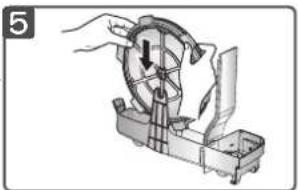 LG PH-U459WN - Tray, humidifier filter - 2