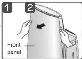 LG PH-U459WN - Filter cleaning and exchange - 1