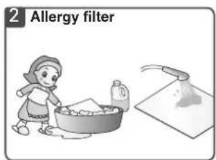 LG PH-U459WN - Filter cleaning and exchange - 2