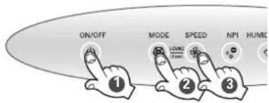 LG PH-U459WN - Manual Mode User may manually adjust fan speed. - 2
