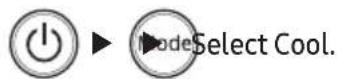 SAMSUNG AR24TVHYD - Cool mode - 1