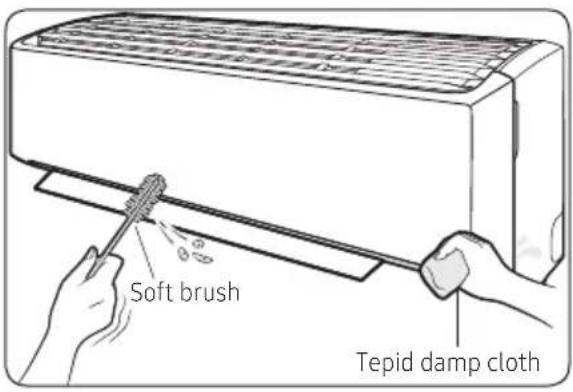 SAMSUNG AR24TVHYD - Deactivating Auto clean - 2