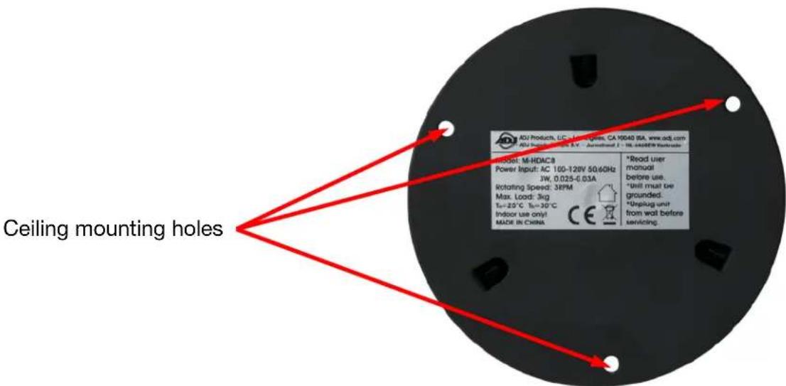 American Audio M-HDAC8 - CEILING MOUNTING - 1