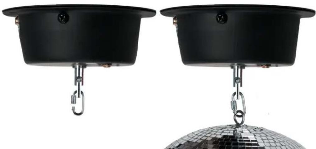 American Audio M-HDAC8 - ATTACHING MIRROR BALL TO MOTOR - 2