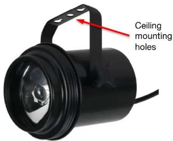 American Audio M-500L - MOUNTING LIGHT SOURCE - 2