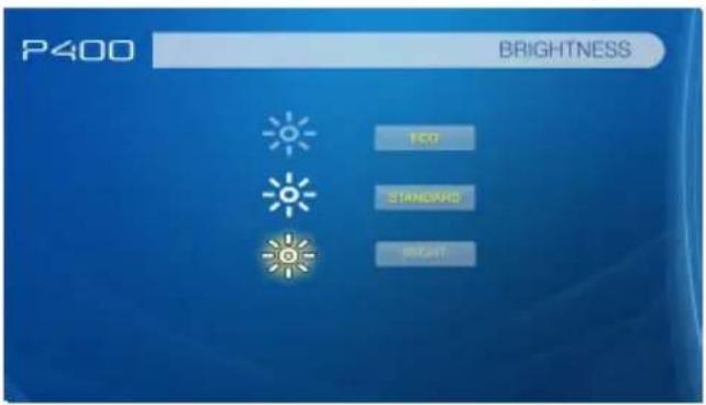 P400 BRIGHTNESS ECO STANDARD RIGHT