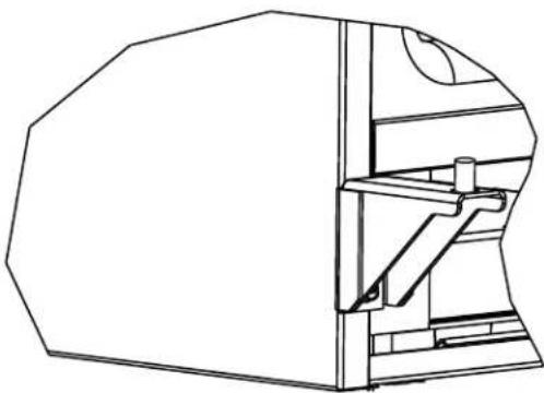 U-Line UARI121-BS01A - Install bottom hinge: - 1