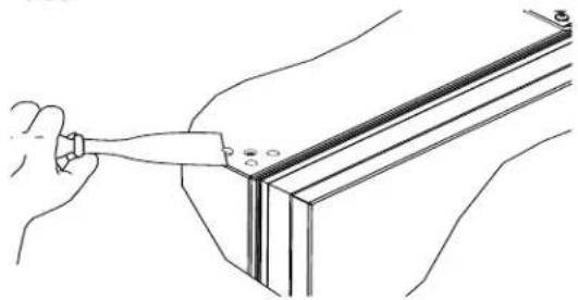 U-Line UARI121-BS01A - Remove arrow clips: - 1