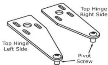 U-Line UARI121-BS01A - Remove top hinge and door: - 2