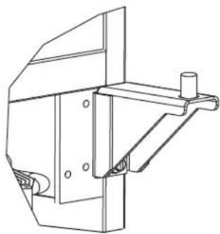 U-Line UARI121-BS01A - Remove bottom hinge: - 1