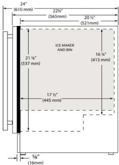 U-Line UARI121-BS01A - CAUTION - 5