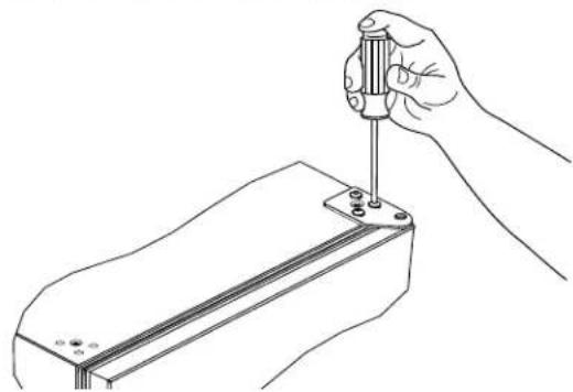 U-Line UARI121-BS01A - Remove top hinge and door: - 1