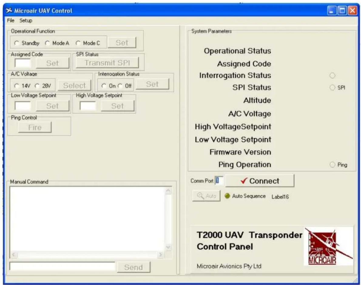 Microair T2000AV-L - MICROAIR UAV TERMINAL SOFTWARE - 2