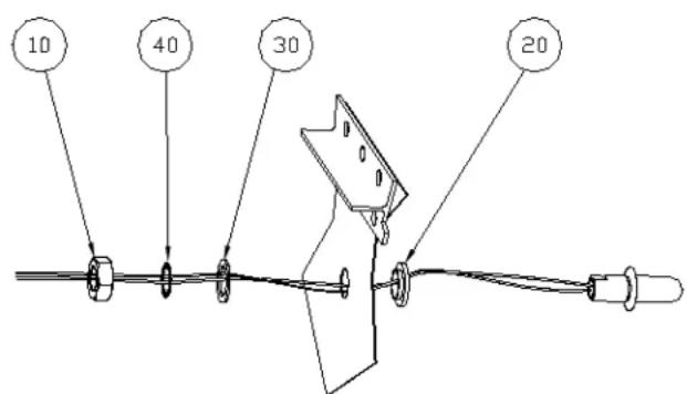 Sandia Aerospace STX 165R - Outside Air Temperature (OAT) Probe Installation - 2