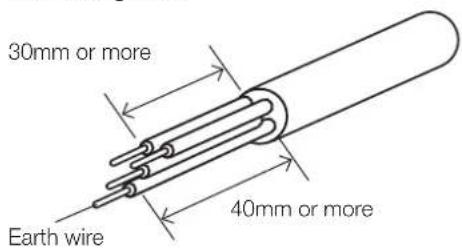 Kaden KM28 - Preparing cable - 1