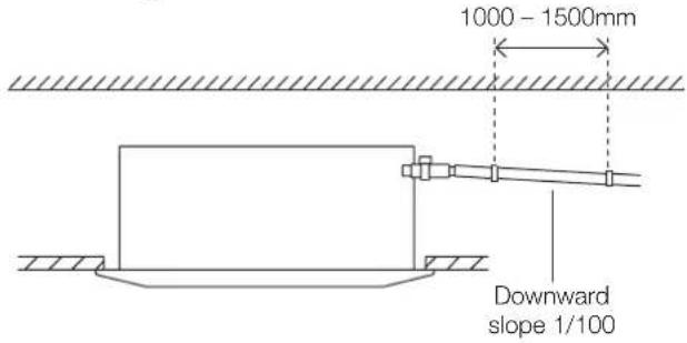 Kaden KM28 - Indoor drain pipe installation - 2