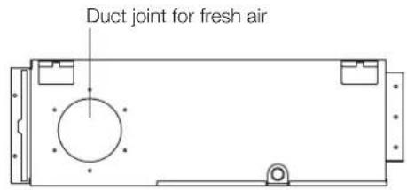 Kaden KM28 - Step 5: Fresh air duct installation - 1