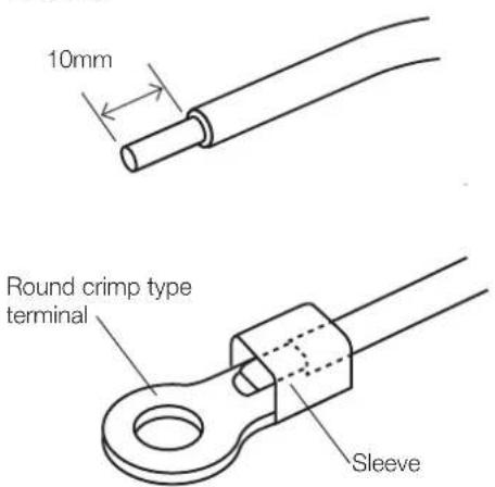 Kaden KM28 - Preparing cable - 3