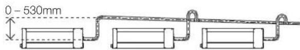 Kaden KM28 - Drainpipe installation for units with a pump - 2