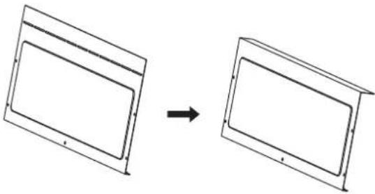 Kaden KM28 - Step 4: Adjust the air inlet direction (from rear side to under-side) - 2