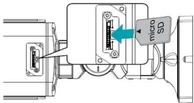 Costar DirectNET CBI2510IWFLH - Inserting a SD Memory Card - 2