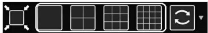 Ganz DR-8F45AT - Selecting a split mode - 1