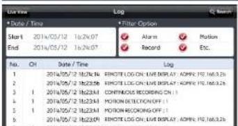 Ganz DR-8F45AT - Using the Search function - 2