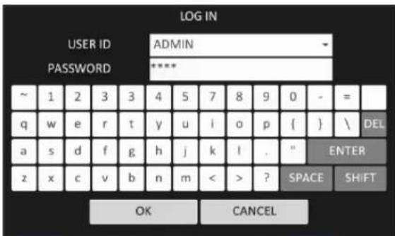 Ganz DR-8F45AT - Log In - 1