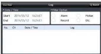Ganz DR-8F45AT - Using the Search function - 1