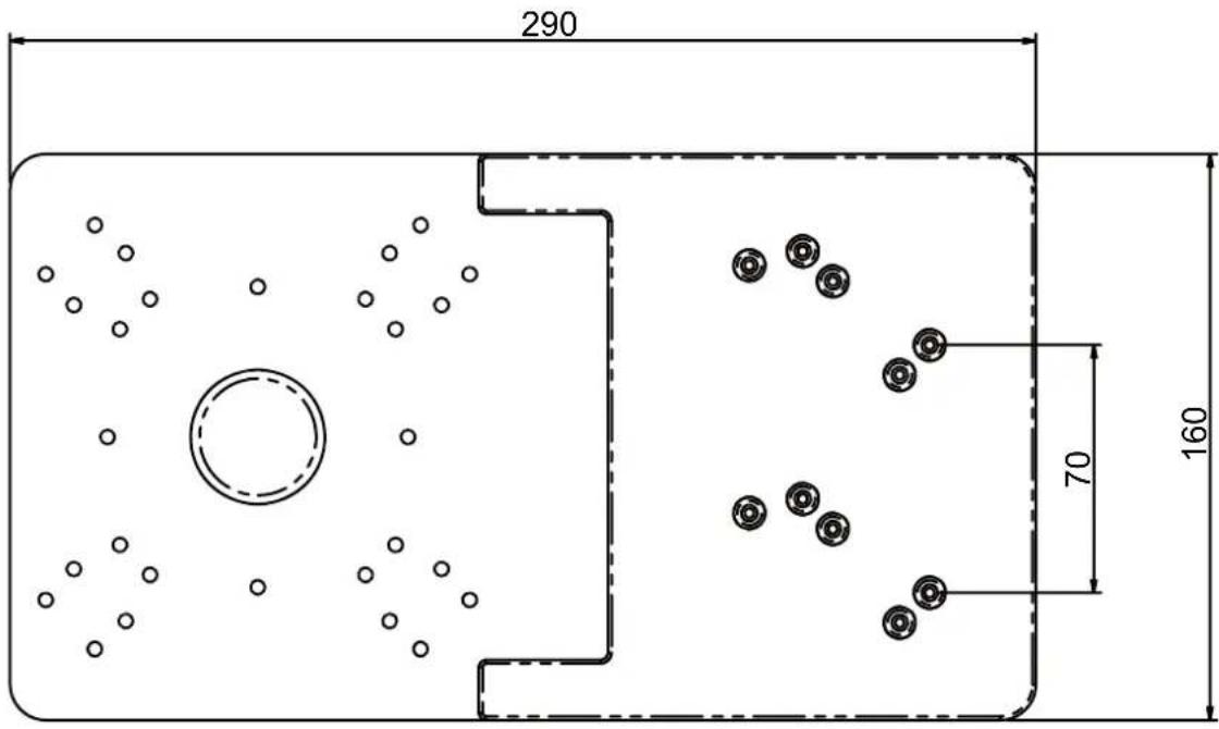 CyberPower CPLI72D48V - Mounting Bracket - CPLI72MNT - 1