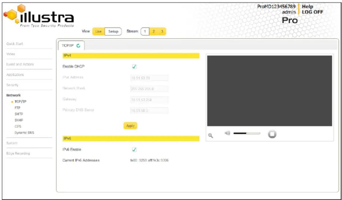 Illustra IPS03D0OCWTT - Session Timeout - 1