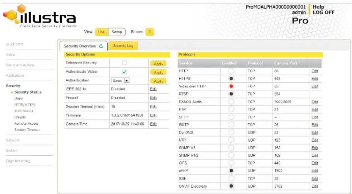 Illustra IPS03D0OCWTT - Formatting the SD Card - 1