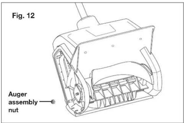 Fig. 12 Auger assembly nut