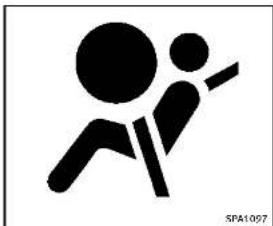 INFINITI QX55 (2014) - SUPPLEMENTAL AIRBAG WARNING LABELS - 1