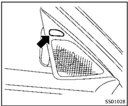 INFINITI QX55 (2014) - TurningtheBSWsystemON/OFF: - 1
