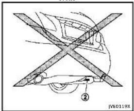 INFINITI QX55 (2014) - CAUTION - 3