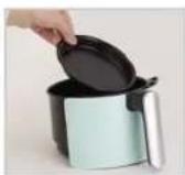 Dash Compact DCAF150UP1 - USING YOUR AIR FRYER PIZZA PAN USING YOUR AIR FRYER DEEP DISH BAKING PAN - 1