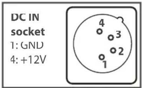 TVLogic RKM-270A - - DC IN - 1