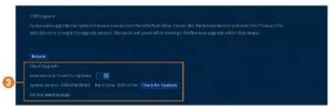 Lorex D441A62-G2DA - To configure automatic firmware upgrade: - 1