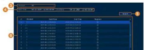 Lorex D441A62-G2DA - Search for Person/Vehicle Detection Events - 1