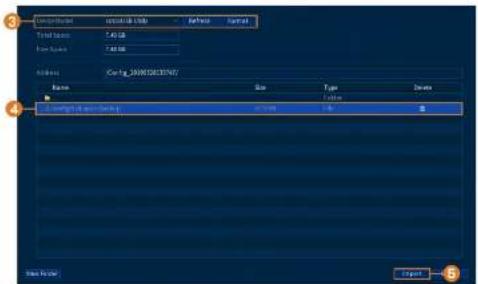Lorex D441A62-G2DA - To save system settings: - 2
