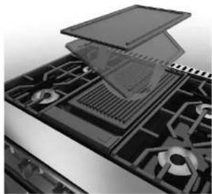 VIKING VDR73626BVC - Cleaning the Reversible Griddle/Grill - 1