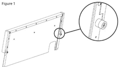VIKING RD30BG6SS - ATTACHING BACKGUARD (Illustration 3) - 1