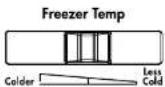 KELVINATOR KTM5402AC - Freezer temperature setting recommendation - 2