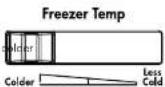 KELVINATOR KTM4602AC - Freezer temperature setting recommendation - 3