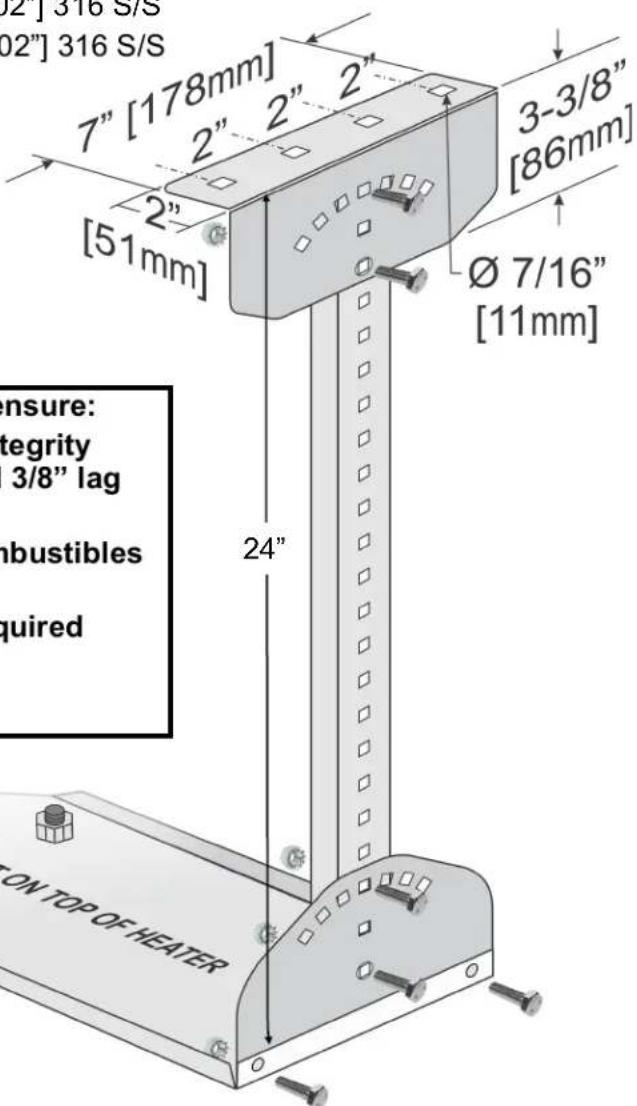 Rinnai RSE1S50SP - Component Quantities and Material Specifications each Kit: - 1
