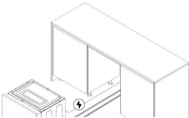 HOOVER HBD 495D2E/1-80 - Indicazioni relative all'installazione della lavatrice - 1